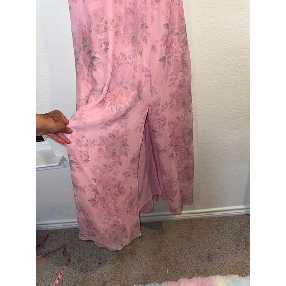 BIRDY GREY MAXI BRIDESMAID DRESS - Picture 4 of 11